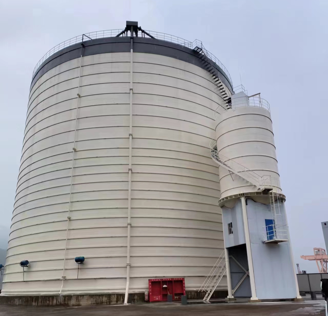 怀柔10万吨水泥钢板库